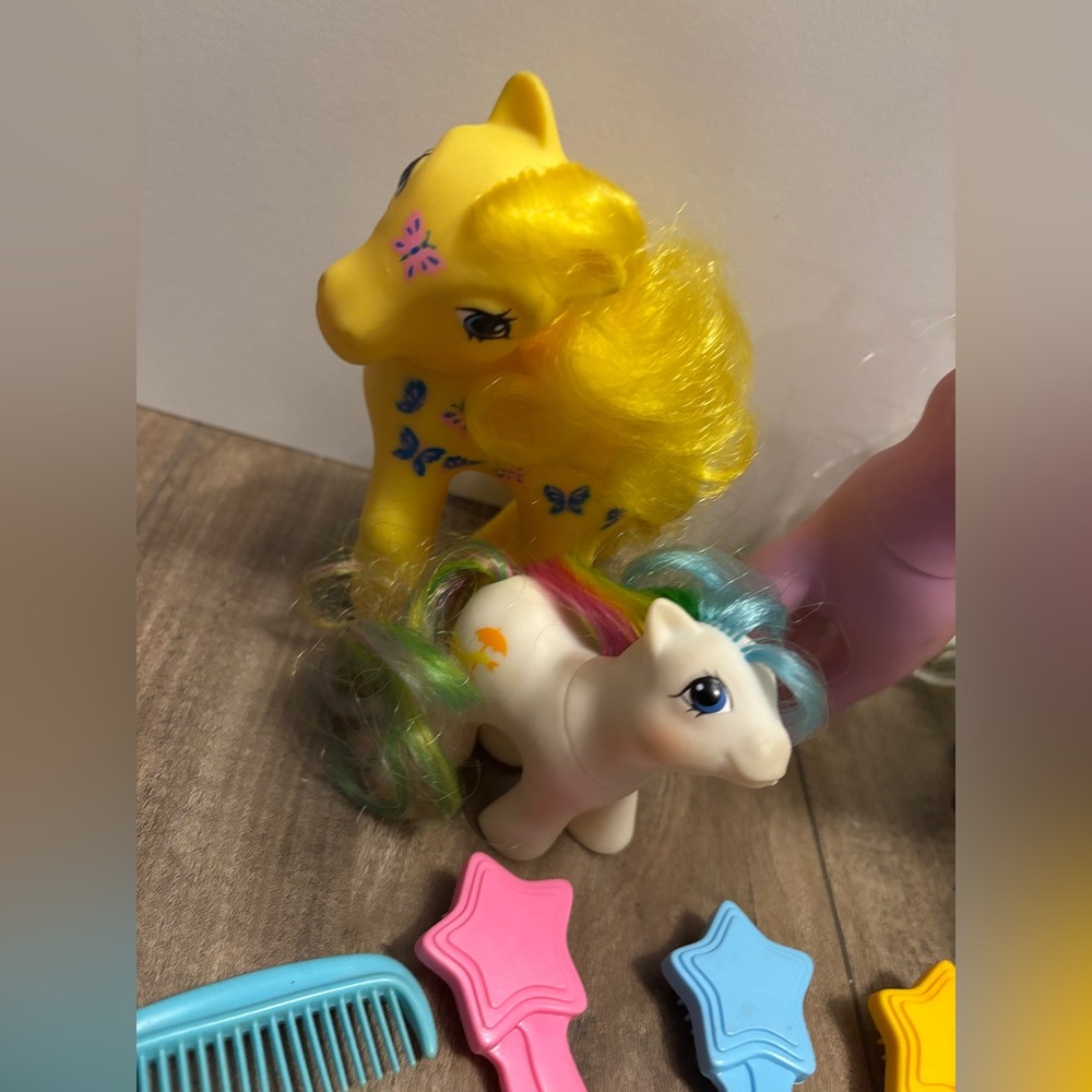 Vintage MLP G1 Lot with brushes, My Little Pony - Picture 3 of 11